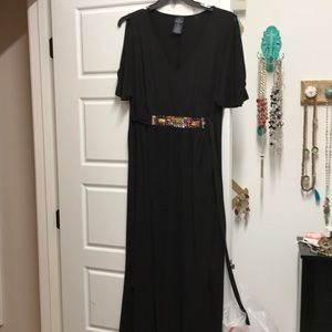Womens Black Maxi dress